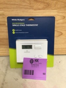 Emerson Single Stage Non-Programmable Thermostat Open box