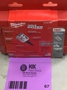 Milwaukee Hole Dozer General Purpose Bi-Metal Hole Saw Set open box