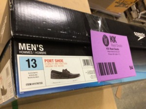 Mens hommes port shoe size 13 open box