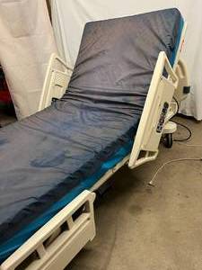 lot 2 image: WOW MSRP $22,000 Stryker Secure 11 Power Adjustable 500lb Capacity Hospital Nursing Home In-Home Health Patient Care Bed WWeight Scale & Bed-Exit Alarm Plugs Into Regular Light Socket Free Used Mattress That Prevents Bedsores