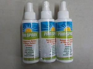 3 Spray Bottles Pain Spray...