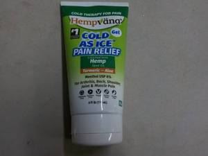 Hempvana Cold as Ice Pain Relief Ge...