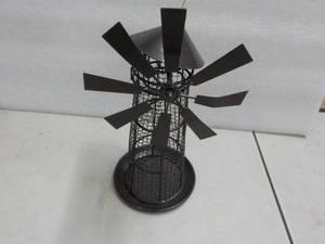 Wind Mill Metal Bird Feeder 11 hei...