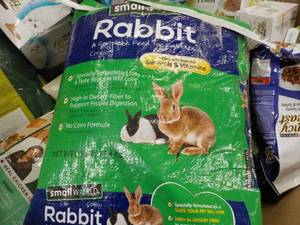 25 lb. Bag Rabbit Food...