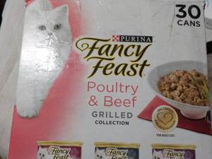 Case of Purina Fancy Feast 30 Cans ...