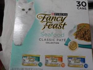 Case of Purina Fancy Feast 30 Cans ...
