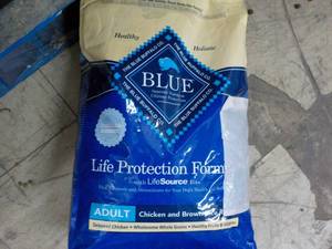 15 lb. Bag Blue Dog Food...