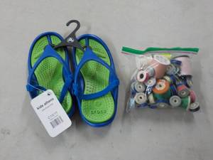 Thread and Kids Crocs size 1011...