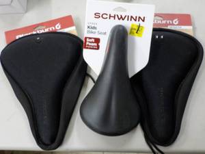 1 Bike Seat and 2 Bike Gel Seat Pad...