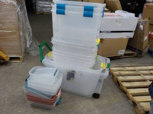 22 Storage Totes- No Covers...