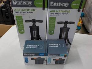 4 Bestway Air Pumps...