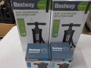 4 Bestway Air Pumps...