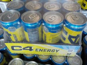 12 pack C4 Energy Drink Zero Sugar...