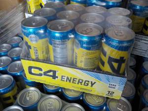 12 pack C4 Energy Drink Zero Sugar...