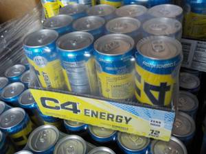 12 pack C4 Energy Drink Zero Sugar...