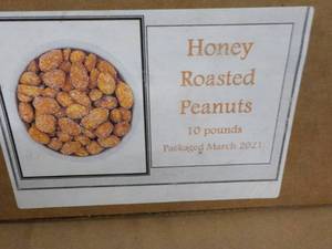 10 lb. Box Honey Roasting Peanuts...