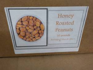 10 lb. Box Honey Roasting Peanuts...