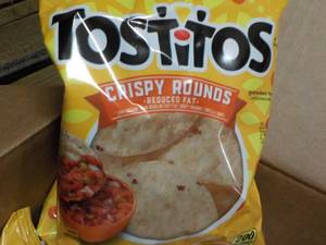Case of Tostitos Crispy Rounds Chip...