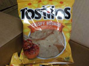 Case of Tostitos Crispy Rounds Chip...
