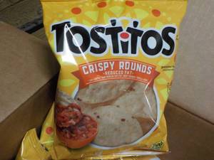 Case of Tostitos Crispy Rounds Chip...