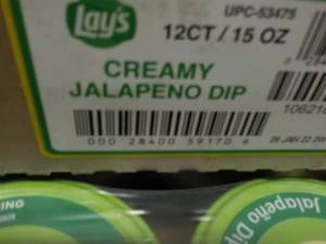 12 Pack Lays 15 oz Jars Creamy Jala...