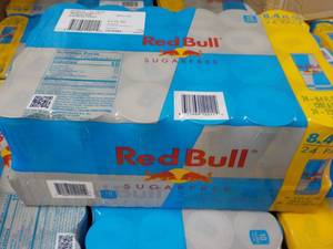 24 pack Red Bull Sugar Free...
