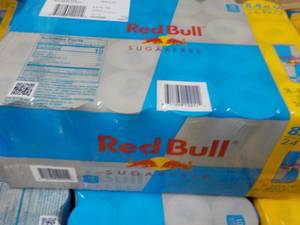 24 pack Red Bull Sugar Free...