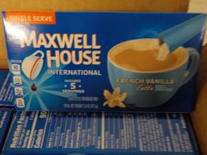 Case of 8 Boxes Maxwell House Frenc...