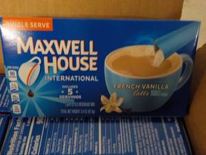 Case of 8 Boxes Maxwell House Frenc...