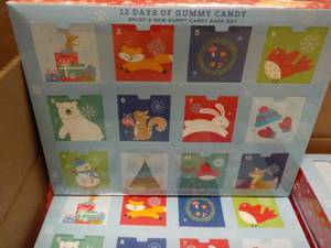 Case of 12 - 12 Days of Gummy candy...