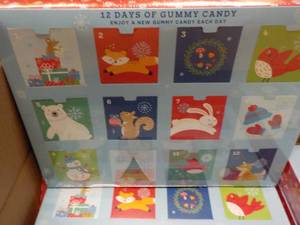 Case of 12 - 12 Days of Gummy candy...