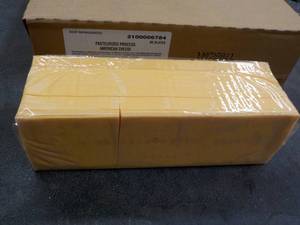 5 lb. Block of American Cheese- ind...