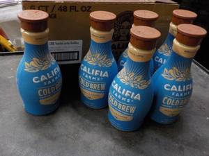 6 - 48 oz Bottles Califa Farms Cold...