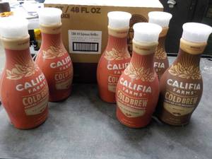 4 - 48 oz Bottles Califa Farms Cold...