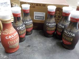 5 - 48 oz Bottles Califa Farms Cold...