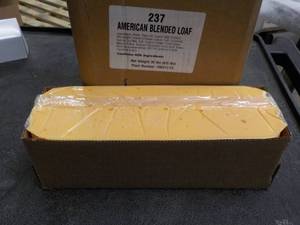 5 lb. Loaf American Blended Cheese...