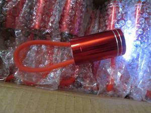 Case of 50 4 led flashlights, red