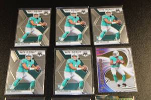 Tua Tagovailoa Football Card Rookie Lot  9 Rookie Cards