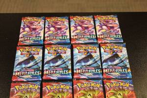 Pokemon Sword & Shield Battle Styles Unopened Pack Lot  16 Packs