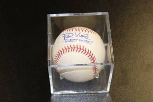 Frank Viola Single Signed Sweet Spot Baseball Autograph  JSA COA