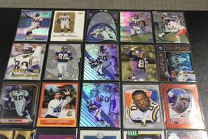 Cris Carter Football Card Lot  24 Different Cards