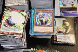 Dragonball Z & Yu Gi Oh Bulk TCG Lot  1300 Cards