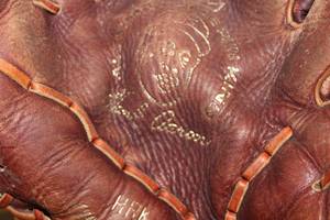 Vintage Hank Aaron Model Baseball Glove