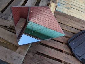 lot 100 image: Set of 4 Square Decorative Mirror Tiles, 15 x 15