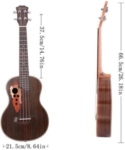 lot 83 image: Paisen Tenor Ukulele, 26 inch. Professional Rosewood