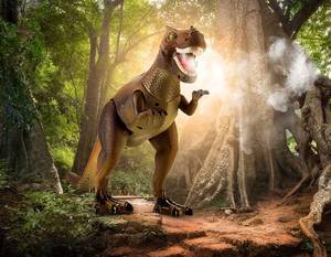 lot 113 image: Advanced Play Dinosaur Trex Toy