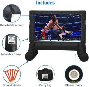 lot 140 image: EasyGo Products 14 Inflatable Mega Movie Screen