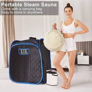 lot 192 image: KGK Portable Steam Sauna Spa,
