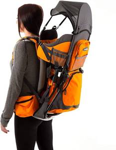 lot 224 image: Luvdbaby Premium Baby Backpack Carrier with Removable Backpack