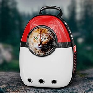 lot 145 image: Pokemon Poke Ball Backpack Pet Carrier